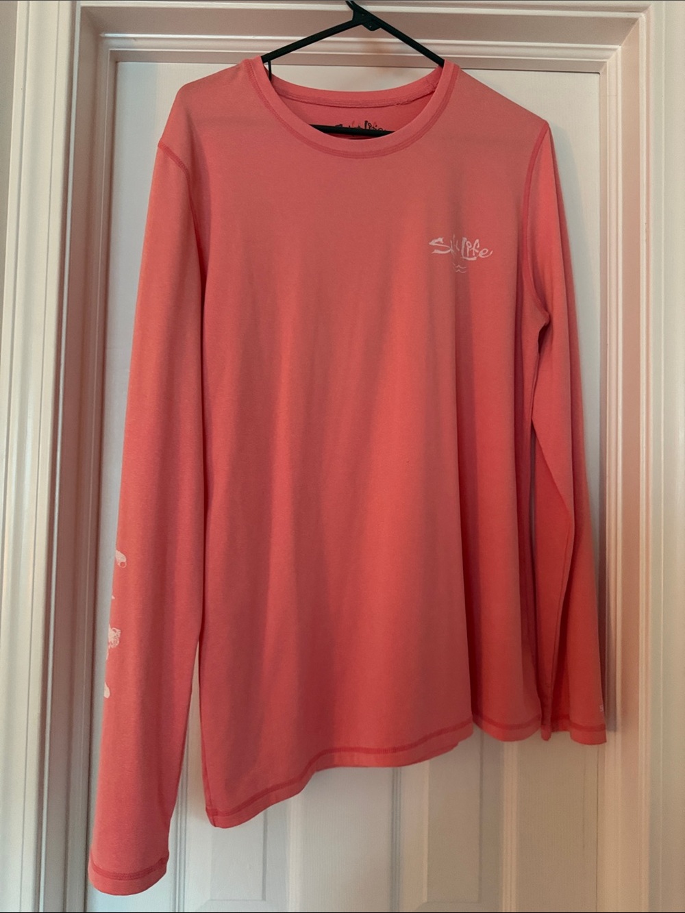 Salt Life Pink Coral Performance Long Sleeve Tee